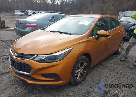 2017 Chevrolet Cruze Lt Auto from USA, damaged, VIN 3G1BE6SMXHS572879
